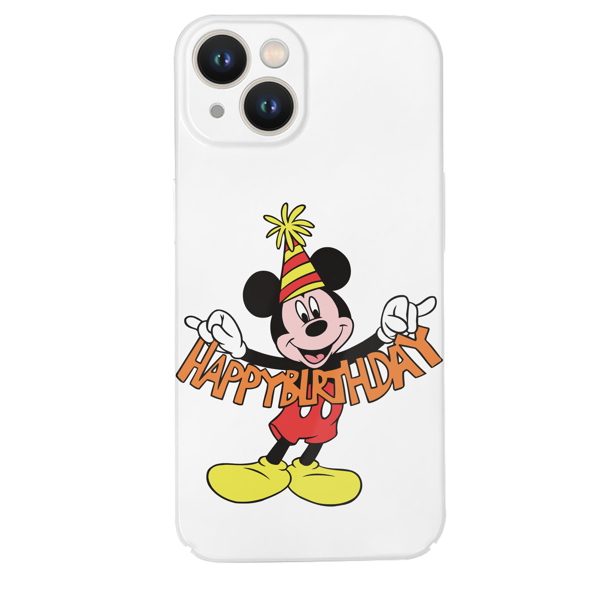 （画像用） ミッキーマウス Mickey Mouse 【iPhone 14シリーズ対応】ハードケース